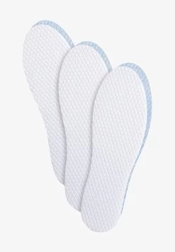 3 PAIR PACK ULTRA FRESH DEODORIZING COMFORT WITH MICRO CAPSULES - Schuhsohle/Fußbett - White