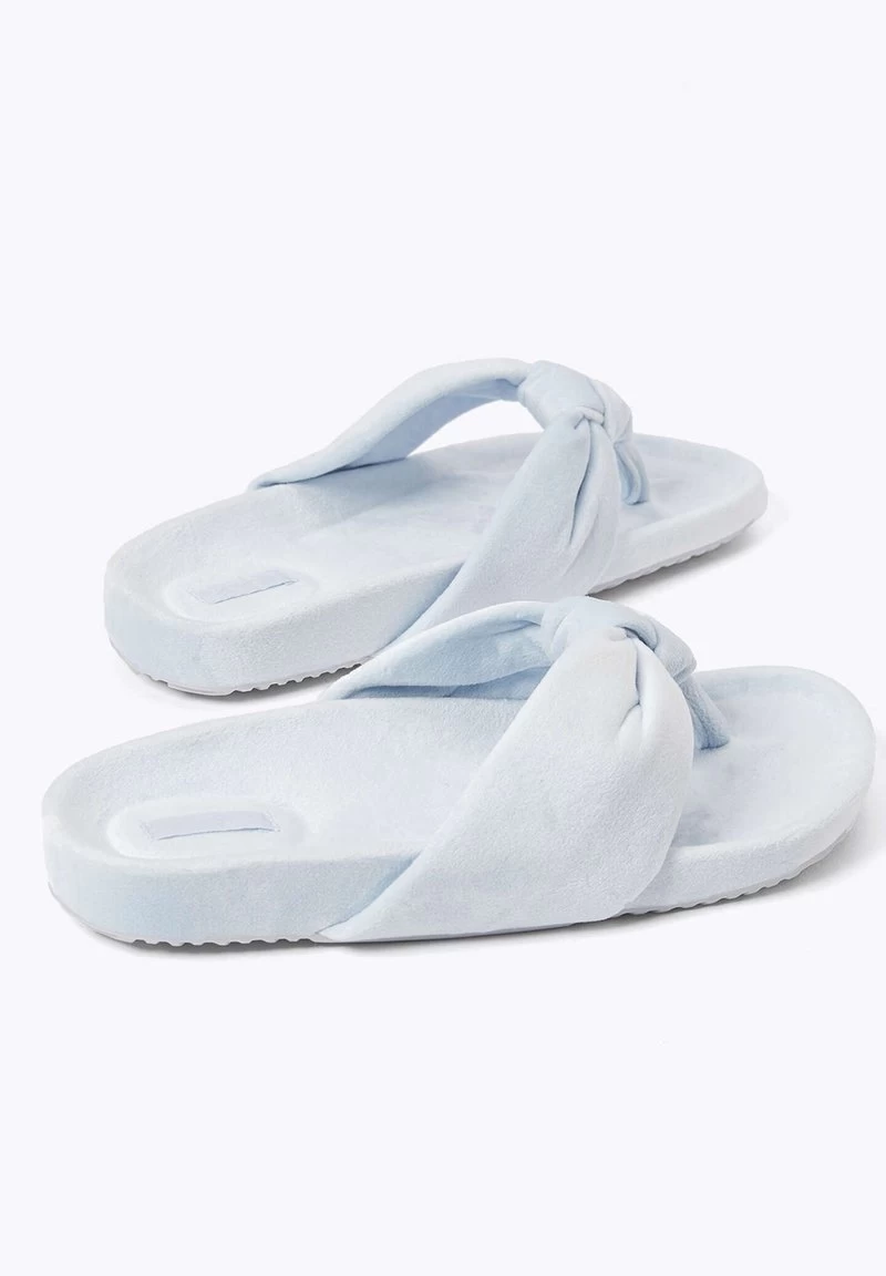 Oysho SLIM KNOT - Bade-Zehentrenner - Blue 6 Oysho SLIM KNOT - Bade-Zehentrenner - Blue – Bild 4