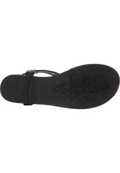 METALLIC FASHION - Zehentrenner - Schwarz -Modeschuhe 743947c15e08489cba3f09424283f435