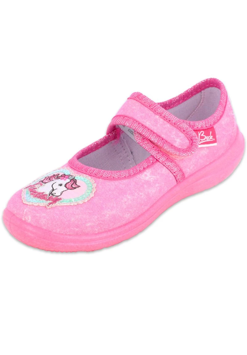 Beck FANTASY WORLD - Hausschuh - Rosa 5 Beck FANTASY WORLD - Hausschuh - Rosa – Bild 3