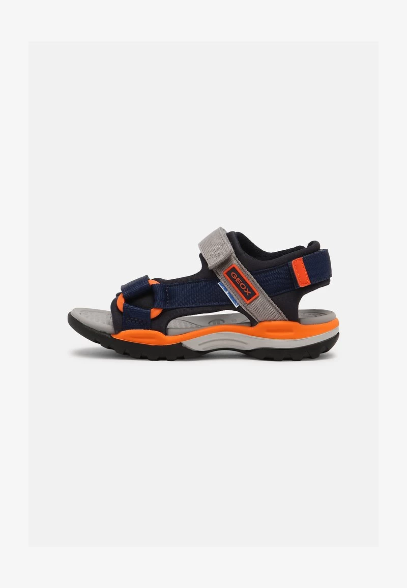Geox BOREALIS BOY - Trekkingsandale - Navy/orange 3 Geox BOREALIS BOY - Trekkingsandale - Navy/orange