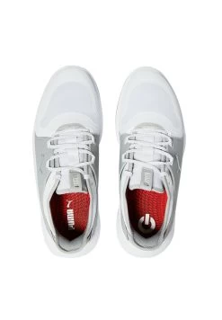 Puma IGNITE FASTEN8 - Sneaker Low - White- Silver-high Rise -Modeschuhe 7607597902e54d3683fa4da31bb463a2