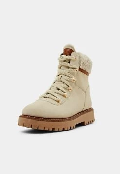 ESPRIT Schnürstiefelette - Off White -Modeschuhe 76176242fab84a46a7dfb3c40701fdfe