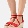 Anna Field Plateausandalette - Red 1 Anna Field Plateausandalette - Red -Modeschuhe 76edd2bedc8a4dd0acf60df8c07dcced