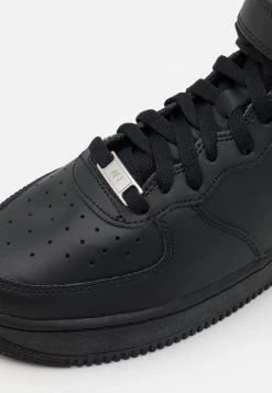 Nike Sportswear AIR FORCE 1 MID UNISEX - Sneaker High - Black -Modeschuhe 773a758e6b1b4dc8aea77527cbc55a35