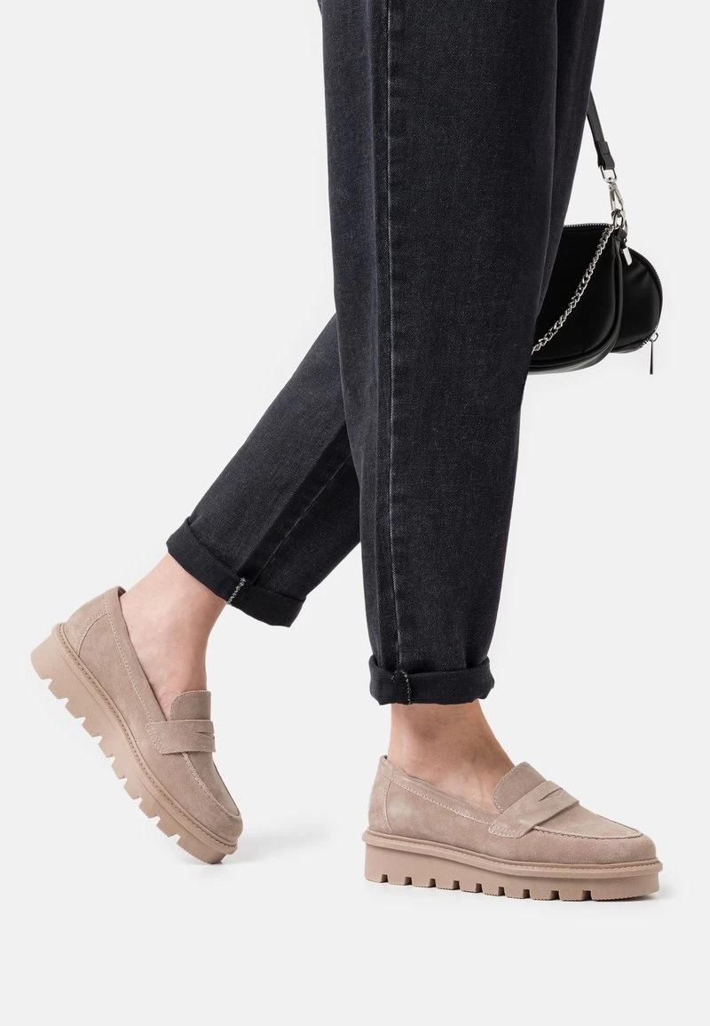 COMFORT LEATHER - Slipper - Taupe 3 COMFORT LEATHER - Slipper - Taupe