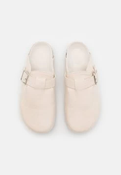 Monki Pantolette Flach - Beige Dusty Light 13 Monki Pantolette Flach - Beige Dusty Light -Modeschuhe 7887ed8f51cc4907ad78a925bc1e63c9