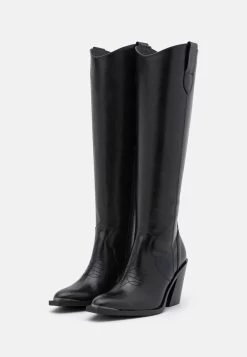 Minelli RABIYA - Cowboy-/Bikerboot - Noir -Modeschuhe 78d274d5569344e0b4be59d4d1e51ecb