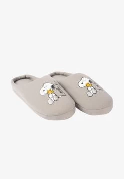 Snoopy THE PEANUTS JUST BE HAP - Hausschuh - Grau 12 Snoopy THE PEANUTS JUST BE HAP - Hausschuh - Grau -Modeschuhe 7991261cbc2e46f3ae095f8a10b9eb41