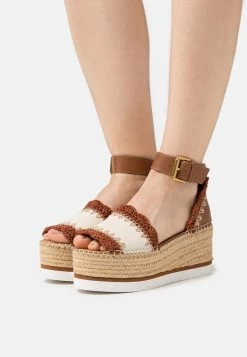 GLYN FLATFORM - Espadrille - Tan