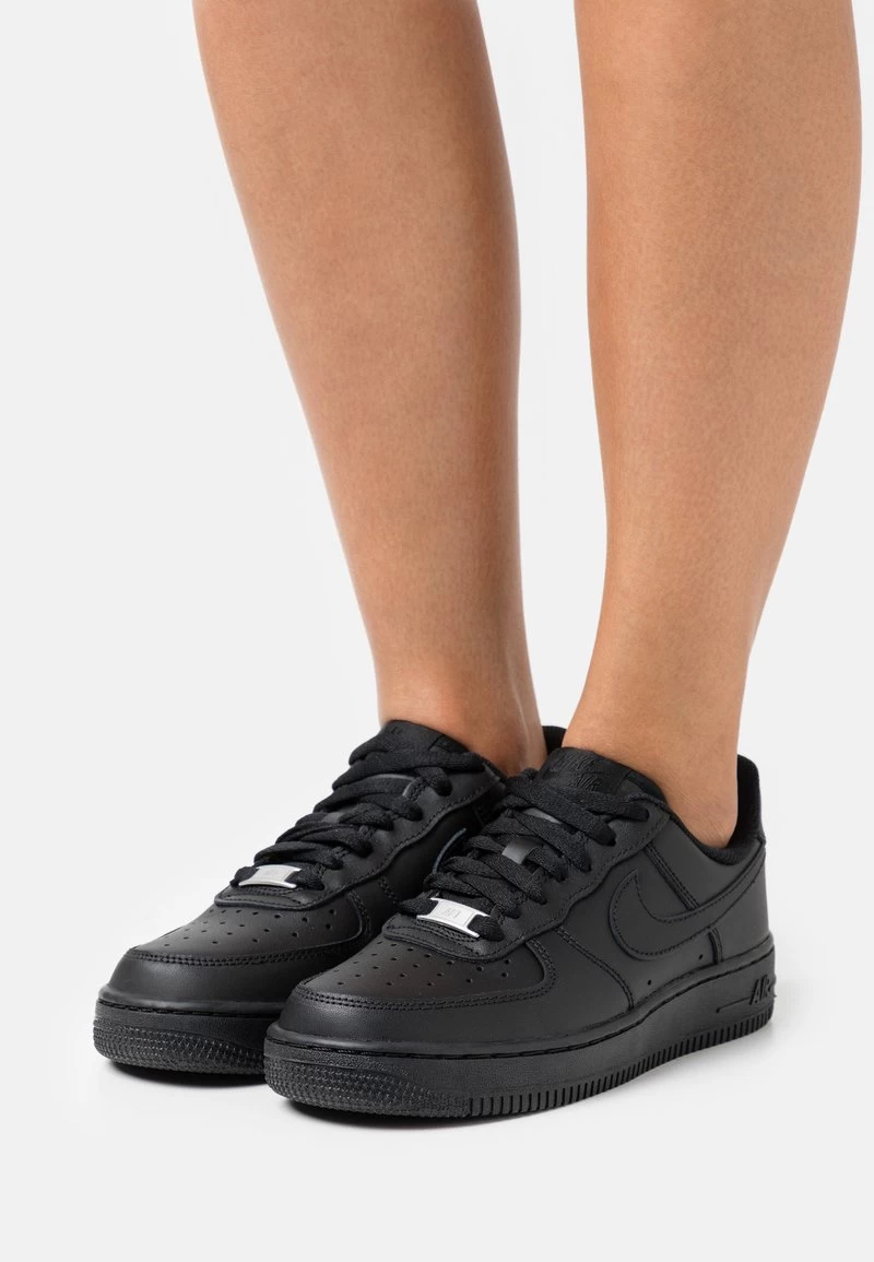 Nike Sportswear AIR FORCE 1 '07 REC - Sneaker Low - Black 3 Nike Sportswear AIR FORCE 1 '07 REC - Sneaker Low - Black