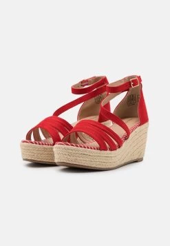 Anna Field Plateausandalette - Red -Modeschuhe 7b88177f598c421288496b6c34e57f20