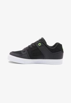 DC SHOES PURE - Sneaker Low - Black Grey Green