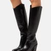 Minelli RABIYA - Cowboy-/Bikerboot - Noir -Modeschuhe 7bf4532ca212409399c85c246cba30f5
