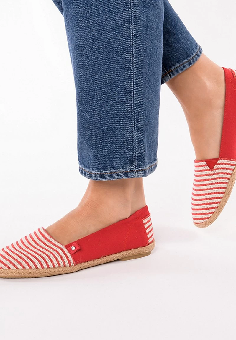 STRIPED - Espadrille - Rot 3 STRIPED - Espadrille - Rot