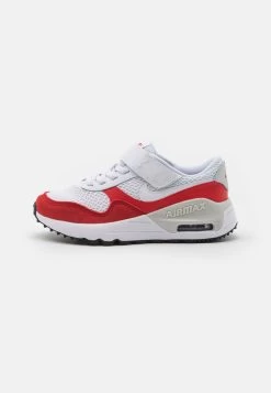 Nike Sportswear AIR MAX SYSTM BT UNISEX - Sneaker Low - White/university Red/photon Dust