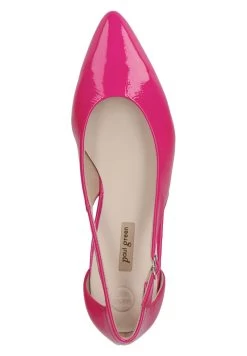 Paul Green Sling-Ballerina - Rot -Modeschuhe 812d7dbe495147f7841c4b2190e31c7c