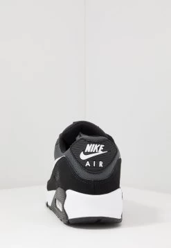 Nike Sportswear AIR MAX 90 - Sneaker Low - Black/white/metallic Silver -Modeschuhe 82875e74282545379c4d4aee09dc8474