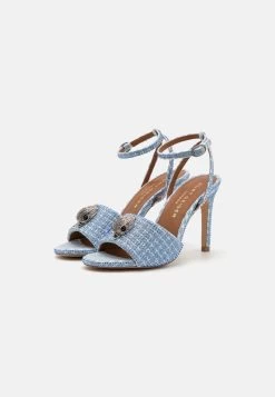 Kurt Geiger London KENSINGTON - High Heel Sandalette - Mid Blue -Modeschuhe 8325b84629234690a9fda05ec1adae02