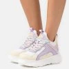 Buffalo CHAI - Sneaker Low - Off White/vanilla/purple