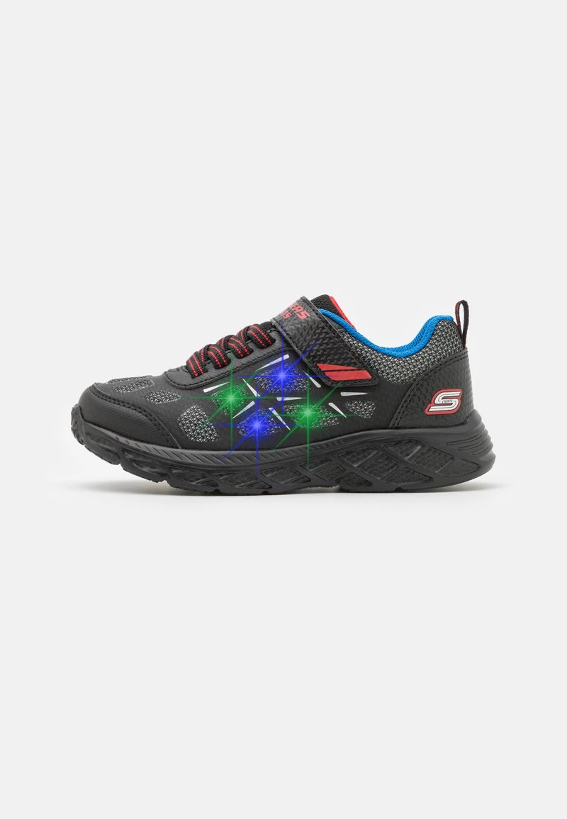 Skechers DYNAMIC FLASH UNISEX - Sneaker Low - Black/red/blue 3 Skechers DYNAMIC FLASH UNISEX - Sneaker Low - Black/red/blue