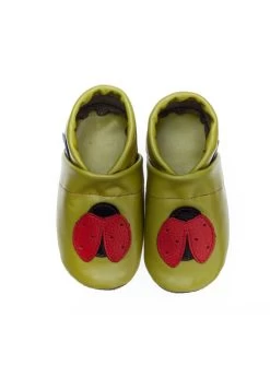 MARIENKÄFER - KRABBELSCHUH - Krabbelschuh - Apfelgrün Rot Schwarz 10 MARIENKÄFER - KRABBELSCHUH - Krabbelschuh - Apfelgrün Rot Schwarz -Modeschuhe 85699c5a9f22459b8e9fce82de397cdf