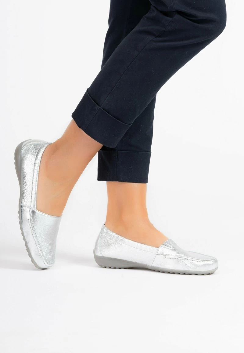 Mokassin - Silber 3 Mokassin - Silber