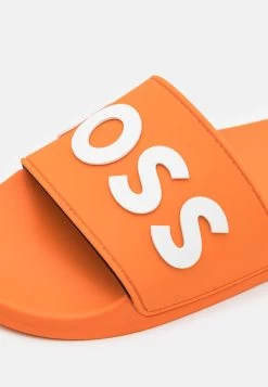 Boss KIRK UNISEX - Badesandale - Bright Orange -Modeschuhe 86a070620a1944deb5475e63de12c1fd