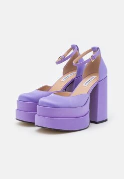 Steve Madden CHARLIZE - Plateaupumps - Purple -Modeschuhe 87cc1ea705d94586b28076d664edb029