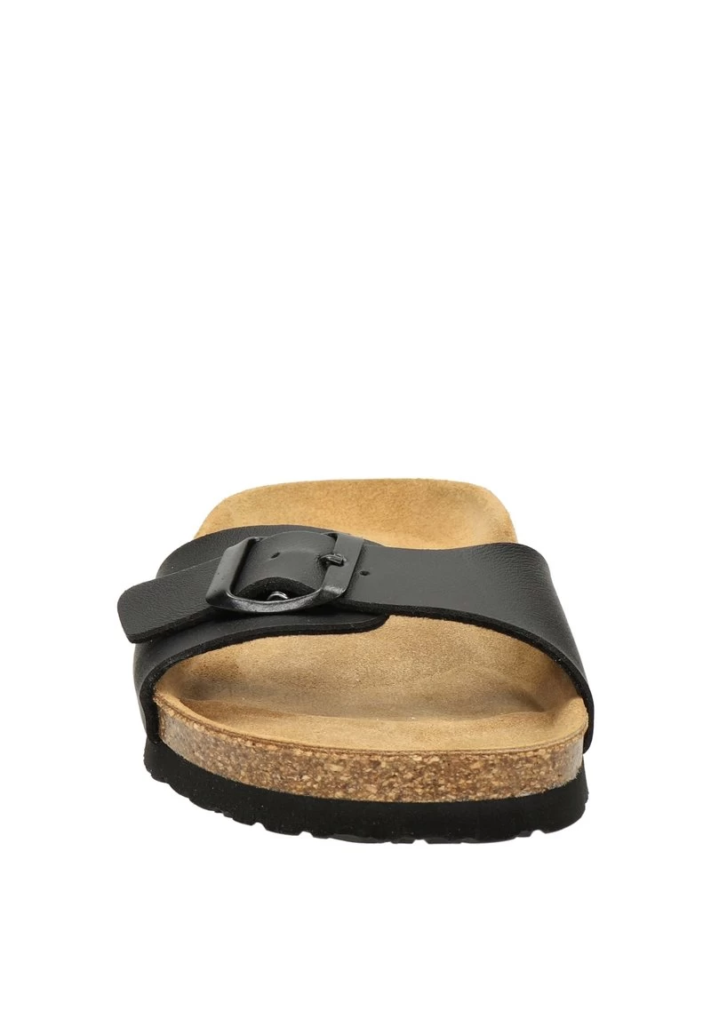 Pantolette Flach - Zwart 8 Pantolette Flach - Zwart – Bild 6