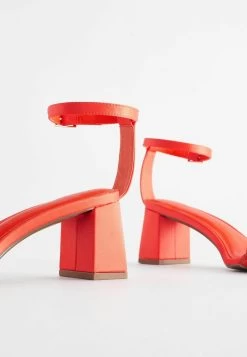 Next FOREVER COMFORT TWIST - High Heel Sandalette - Orange -Modeschuhe 88a7a47364b8413eb06871e9c11435a3