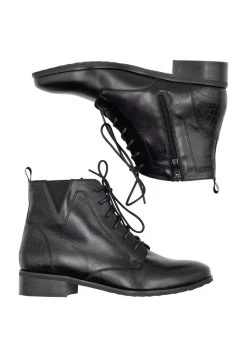 Usha Schnürstiefelette - Schwarz 12 Usha Schnürstiefelette - Schwarz -Modeschuhe 88ec9fc5eb0c42ac8058f594144394b1