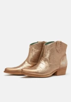 Felmini EAST - Cowboy-/Bikerstiefelette - Metal Marvin Lylam Tapioca -Modeschuhe 8b5c698698e84dc29c2f84668c3e5a00