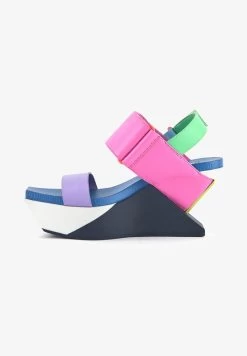 United Nude Keilsandalette - Multi-coloured