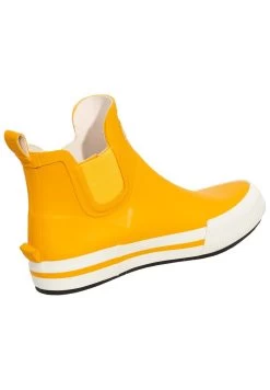 Gummistiefel - Gelb/weiß -Modeschuhe 8d4a5fc36a1a4774a3653486d21fc273