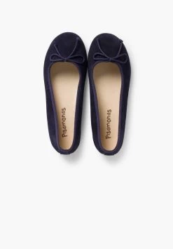 MANOLETINA SERRAJE LAZO FINO - Klassischer Ballerina - Azul Marino -Modeschuhe 8ed5b4a4e0634c41a67407ec975d082e