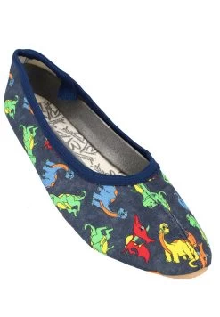 Beck DINOS - Hausschuh - Blau -Modeschuhe 90298119a0fa42b0b5e80b536fc95a67