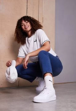 Puma CARINA LIFT - Sneaker Low - White