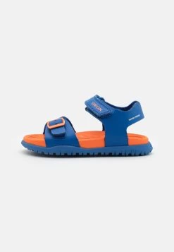 Geox FOMMIEX BOY - Riemensandalette - Royal/orange
