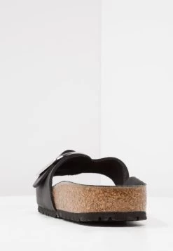 Birkenstock MADRID BIG BUCKLE - Hausschuh - Black -Modeschuhe 96058cece16a4d42bea09cd59877834a