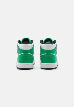AIR JORDAN 1 MID - Sneaker High - Lucky Green/black/white -Modeschuhe 993b2d3d78514739875384e6fc56feb0