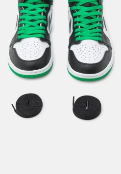 AIR JORDAN 1 RETRO UNISEX - Sneaker High - Black/lucky Green/white -Modeschuhe 9adf5edad914499ea1b54d25597b002b