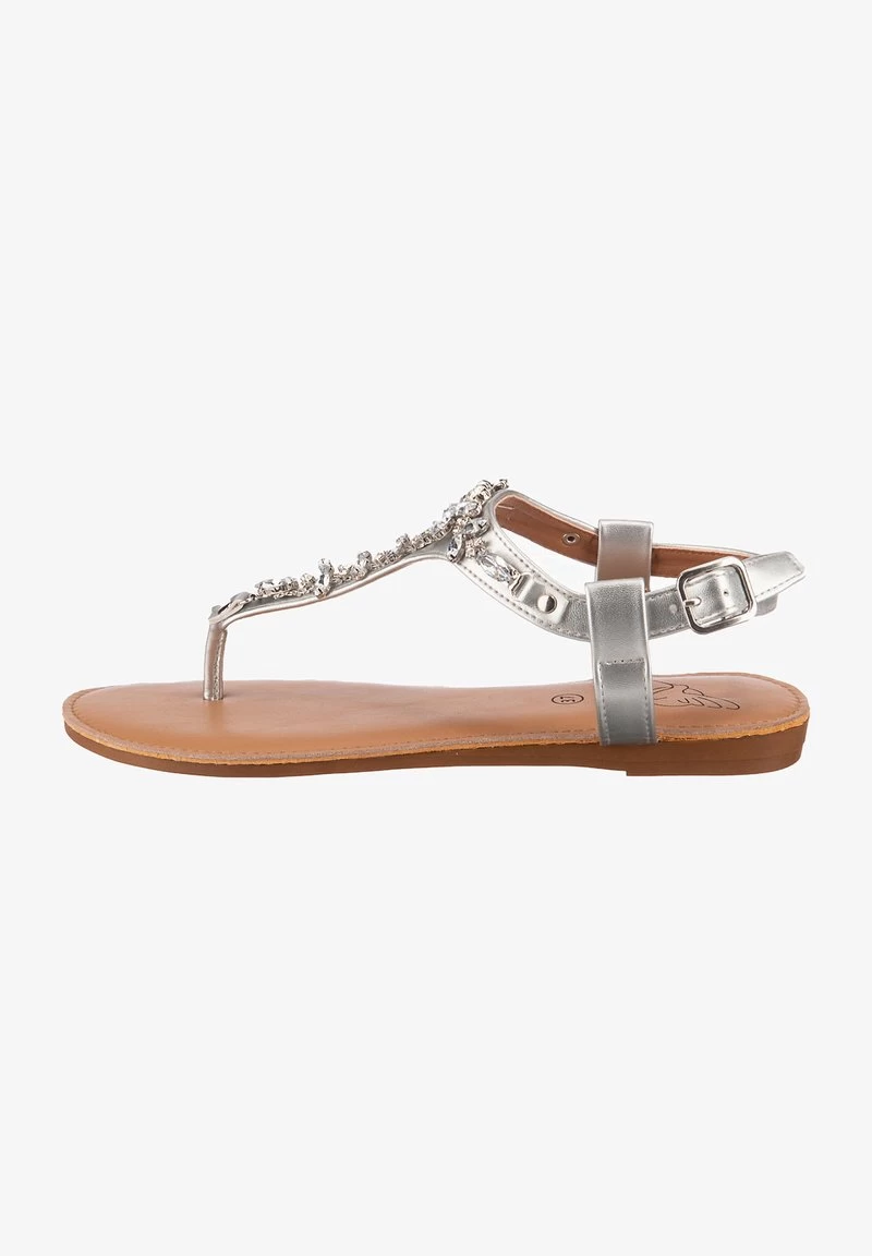 METALLIC FASHION - Zehentrenner - Silber 4 METALLIC FASHION - Zehentrenner - Silber – Bild 2