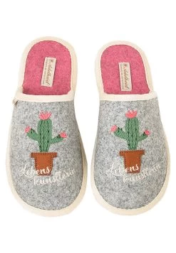 LEBENSKÜNSTLERIN - Hausschuh - Mausgrau -Modeschuhe 9dacc19766174aa8a1b502fbd62b7f64