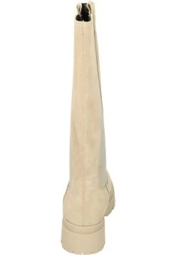 Tamaris Plateaustiefel - Cream -Modeschuhe 9eeca22ab41b41baad22795e20c97931