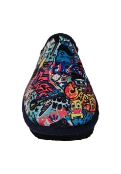 MILRO - Hausschuh - Azul Marino -Modeschuhe a0be61adead7459bae353de586a8ad5f