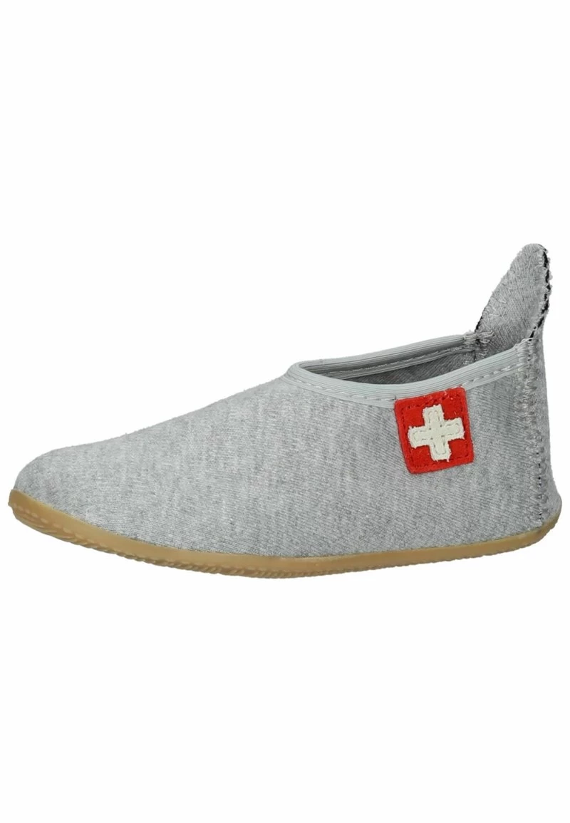 Krabbelschuh - Hellgrau 4 Krabbelschuh - Hellgrau – Bild 2