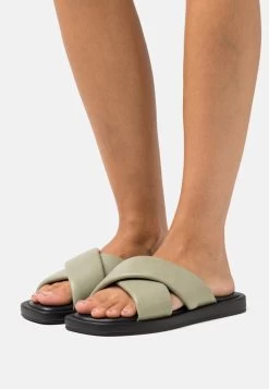 Tamaris Pantolette Flach - Sage/black