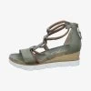 MJUS Plateausandalette - Grün -Modeschuhe a33183cdc8594c0598874398fd67ff4e