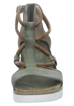 MJUS Plateausandalette - Grün -Modeschuhe a3f6eca7ff62407ba029c5e94a193961